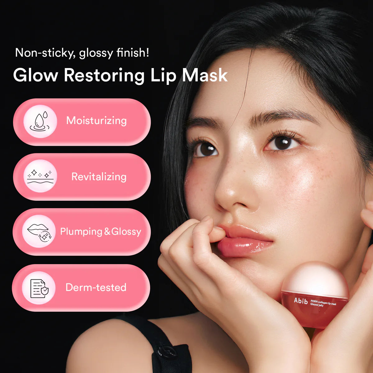 Abib PDRN Collagen Lip Mask Glazed Jelly 0.38 oz / 11 g