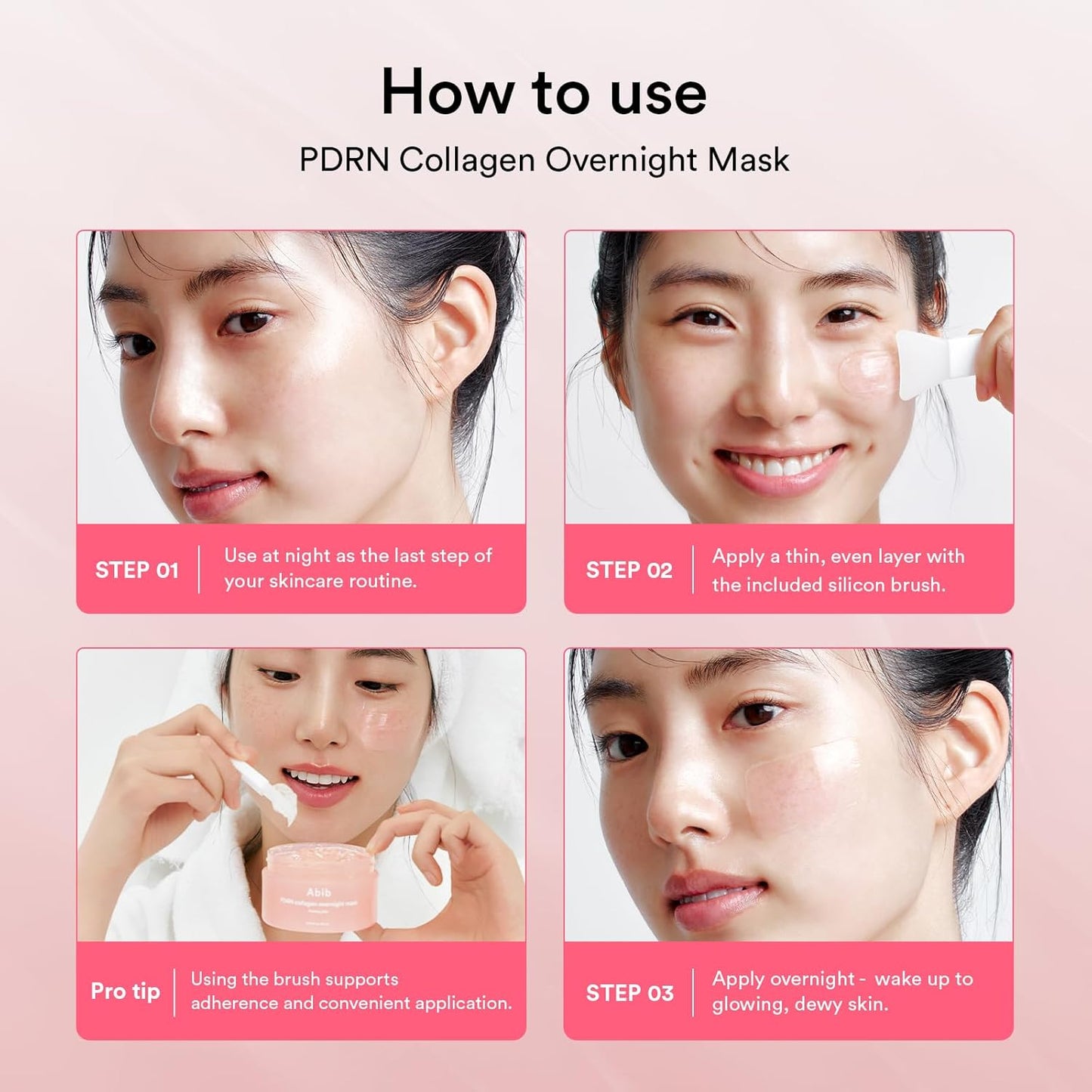 Abib PDRN Collagen Overnight Mask Firming Jelly 2.70 oz / 80 ml