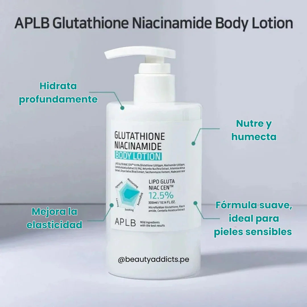 APLB Glutathione Niacinamide Body Lotion 300 ml