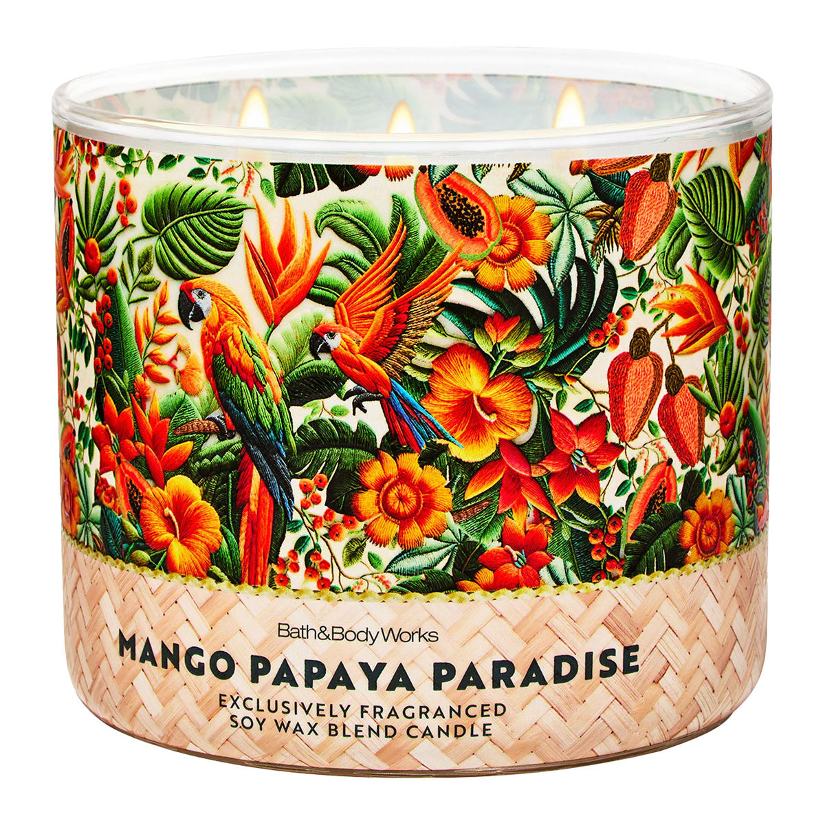 Bath & Body Works Mango Papaya Paradise 3-Wick Candle