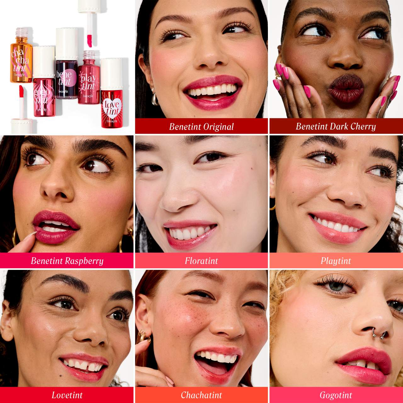 Benefit Cosmetics Benetint Liquid Lip + Cheek Blush Stain 6 ml | Dark Cherry