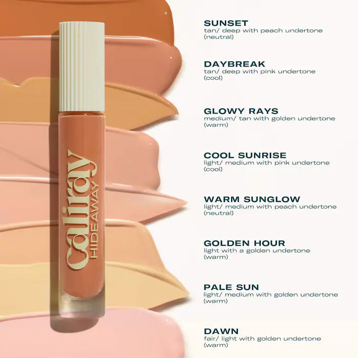 Caliray Hideaway Brightening Under Eye Color Corrector | Golden Hour