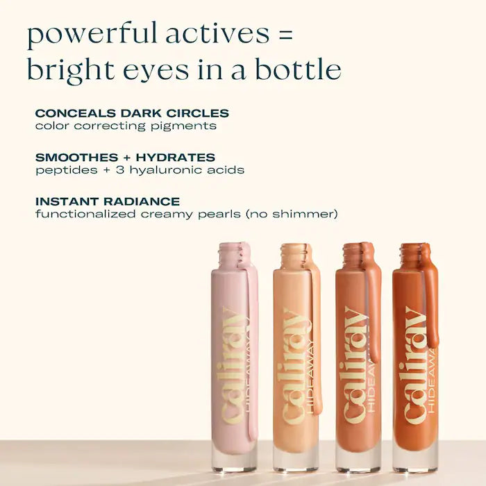 Caliray Hideaway Brightening Under Eye Color Corrector | Golden Hour