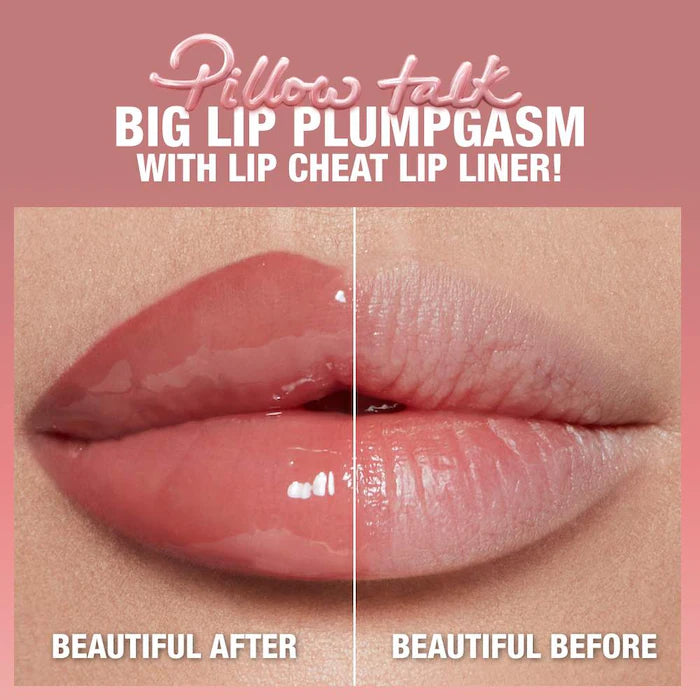 Charlotte Tilbury Pillow Talk Big Lip Plumpgasm Plumping Lip Gloss | Fair / Medium