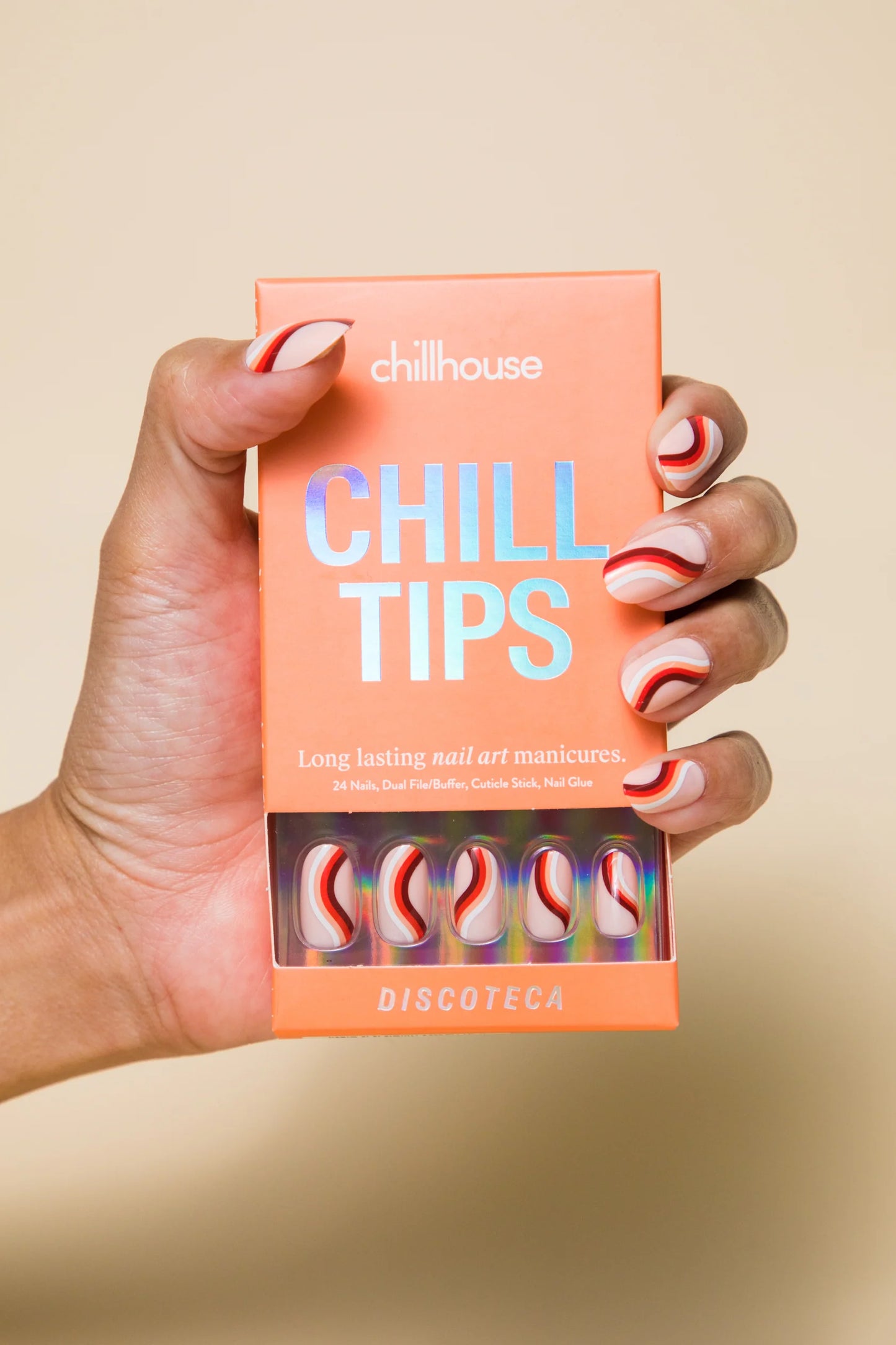 Chillhouse Chill Tips Long Lasting Nail Art Manicures | Discoteca