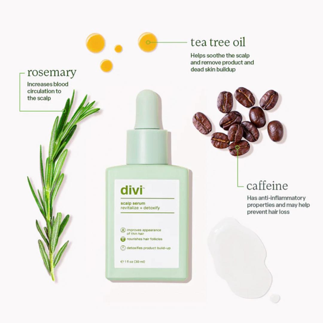 Divi Scalp Serum Revitalize + Detoxify 30 ml / 1 oz