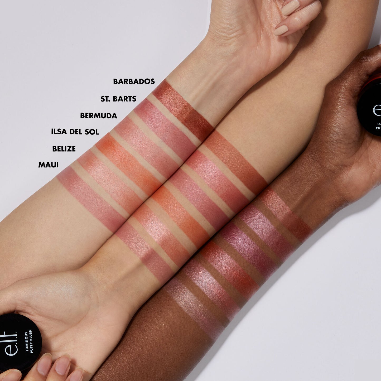 e.l.f. Luminous Putty Blush | Barbados