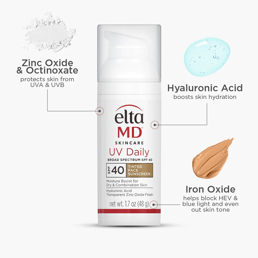 EltaMD UV Daily SPF 40 Tinted 1.7 oz / 48 g