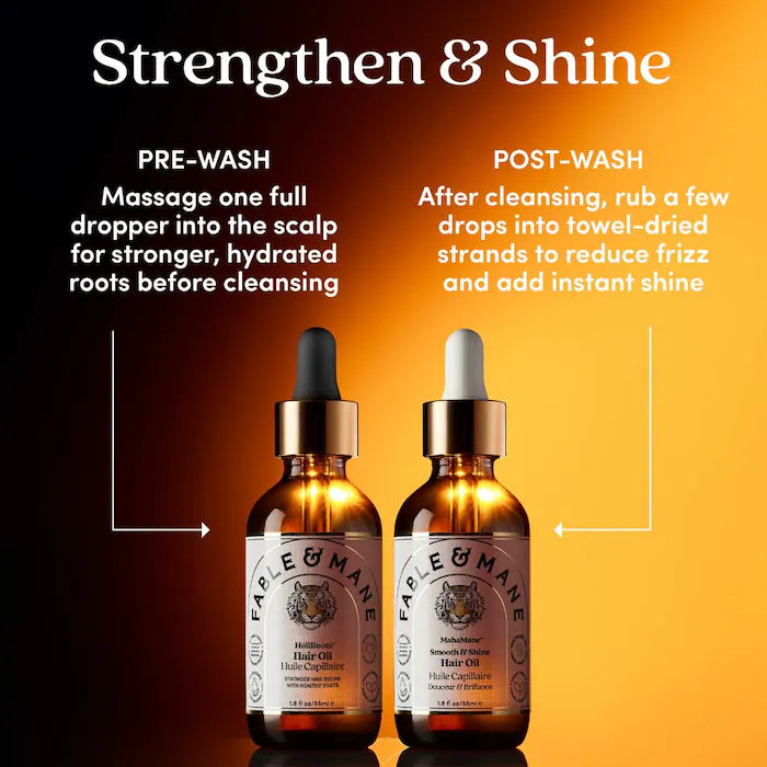 Fable & Mane HoliRoots Pre Wash Hair Oil Mini 14.4 ml