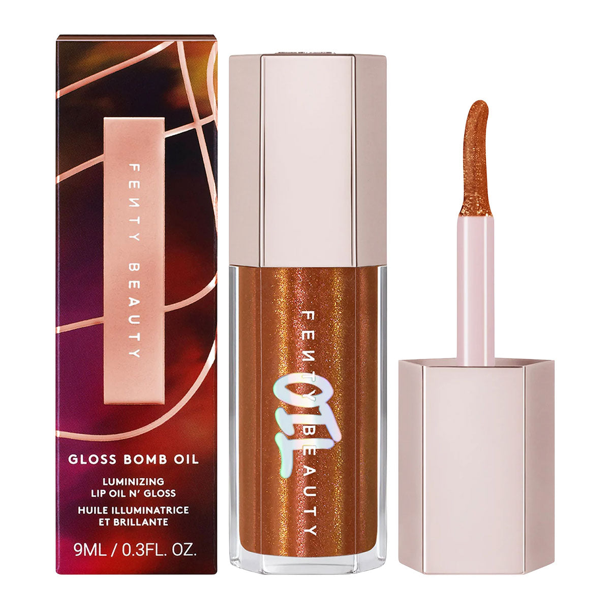 Fenty Beauty Gloss Bomb Oil Luminizing Lip Oil 'N Gloss | Fro$ted Bunz (Summer Collection)