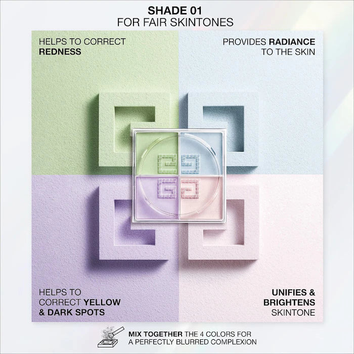 Givenchy Prisme Libre Loose Setting and Finishing Powder | 01 Mousseline Pastel