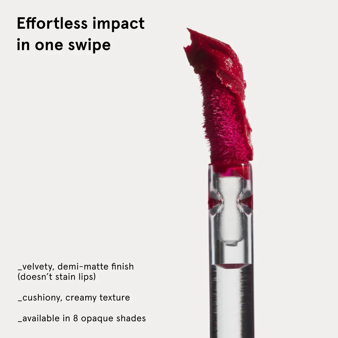 Glossier G Suit Soft Touch Matte Liquid Lip Crème | Jet