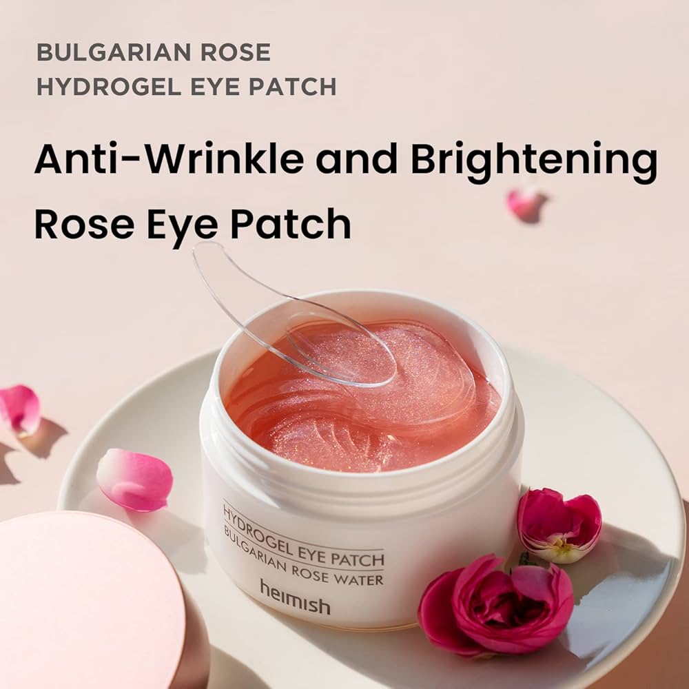 Heimish Bulgarian Rose Water Hydrogel Eye Patch 60 Parches