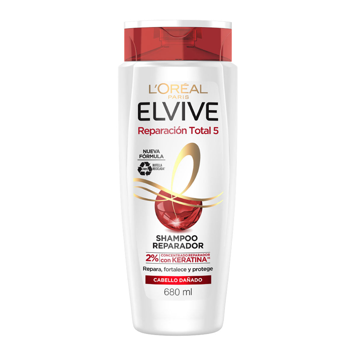 L'Oréal Elvive Reparación Total 5 Shampoo Reparador 370 ml