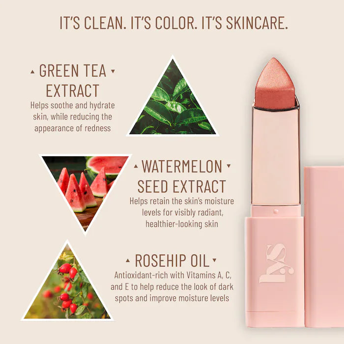 LYS Beauty Higher Standard Cream Glow Blush Stick | Bubbly (Soft Pink)