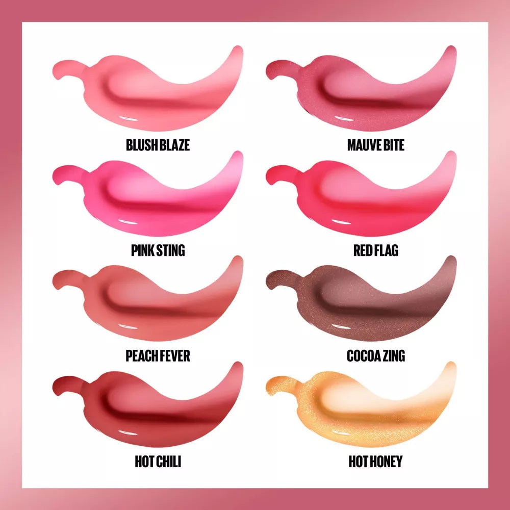 Maybelline Lifter Plump Lip Plumping Gloss with Hyaluronic Acid | Hot Honey