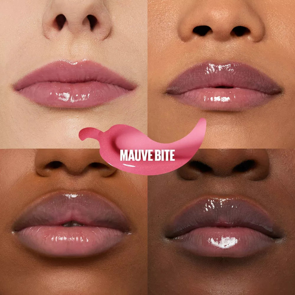 Maybelline Lifter Plump Lip Plumping Gloss with Hyaluronic Acid | Mauve Bite