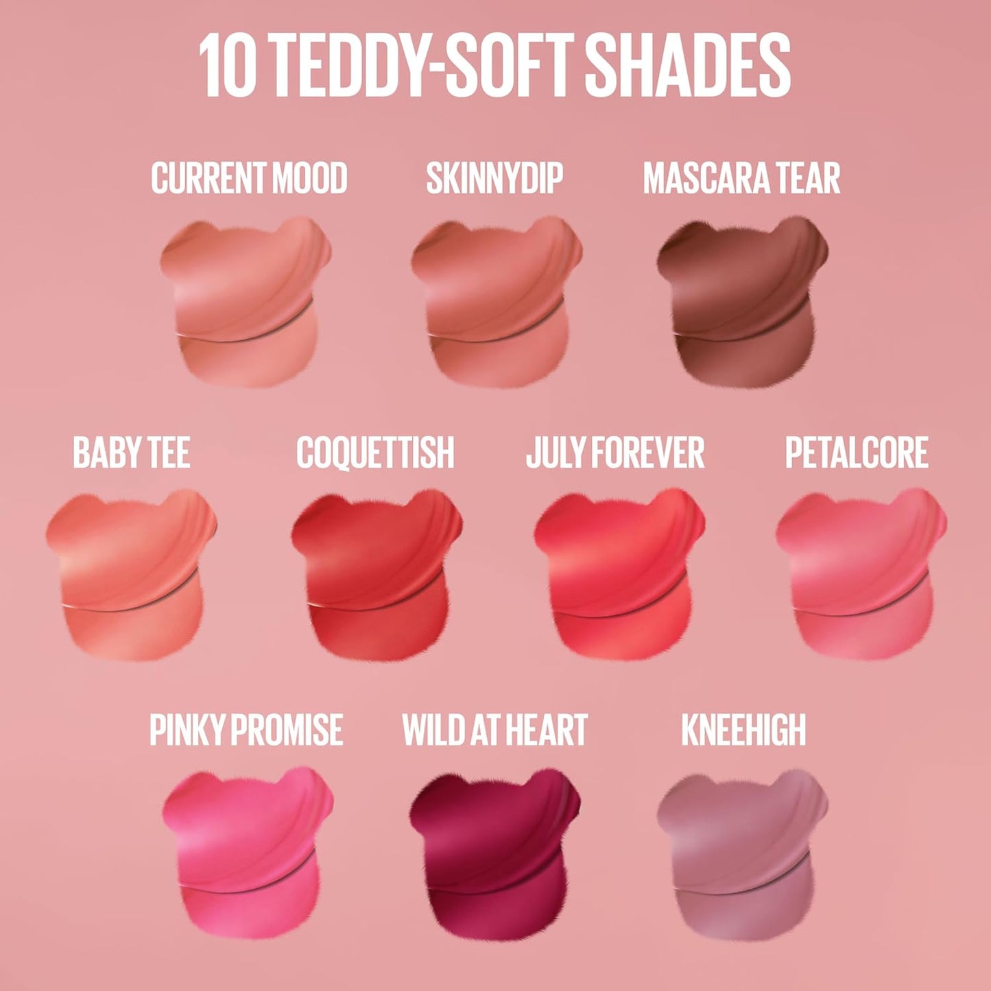 Maybelline Super Stay Teddy Tint Long Lasting Matte Lip Tint | Current Mood