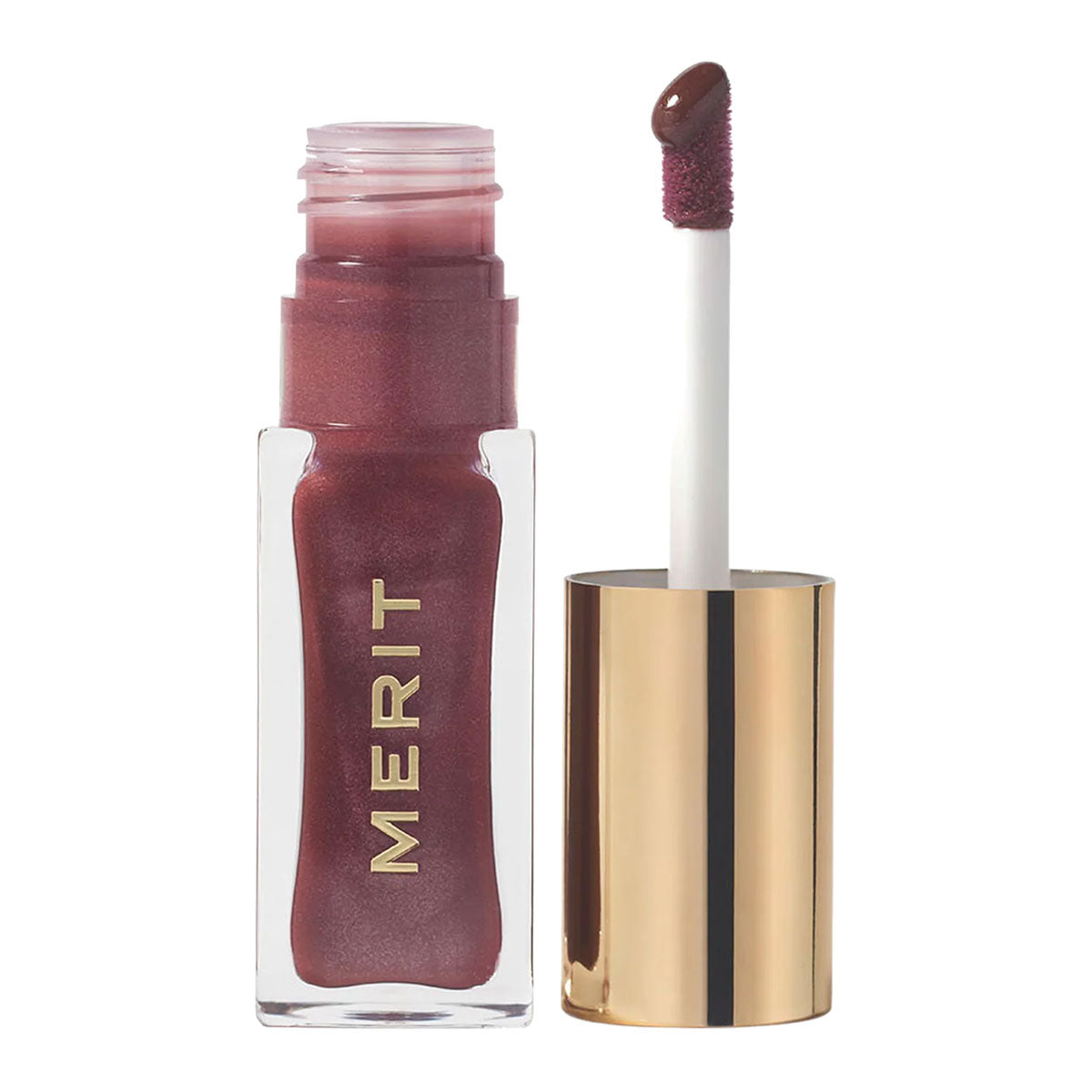 Merit Shade Slick Sheen High Shine Tinted Lip Oil | Tabby
