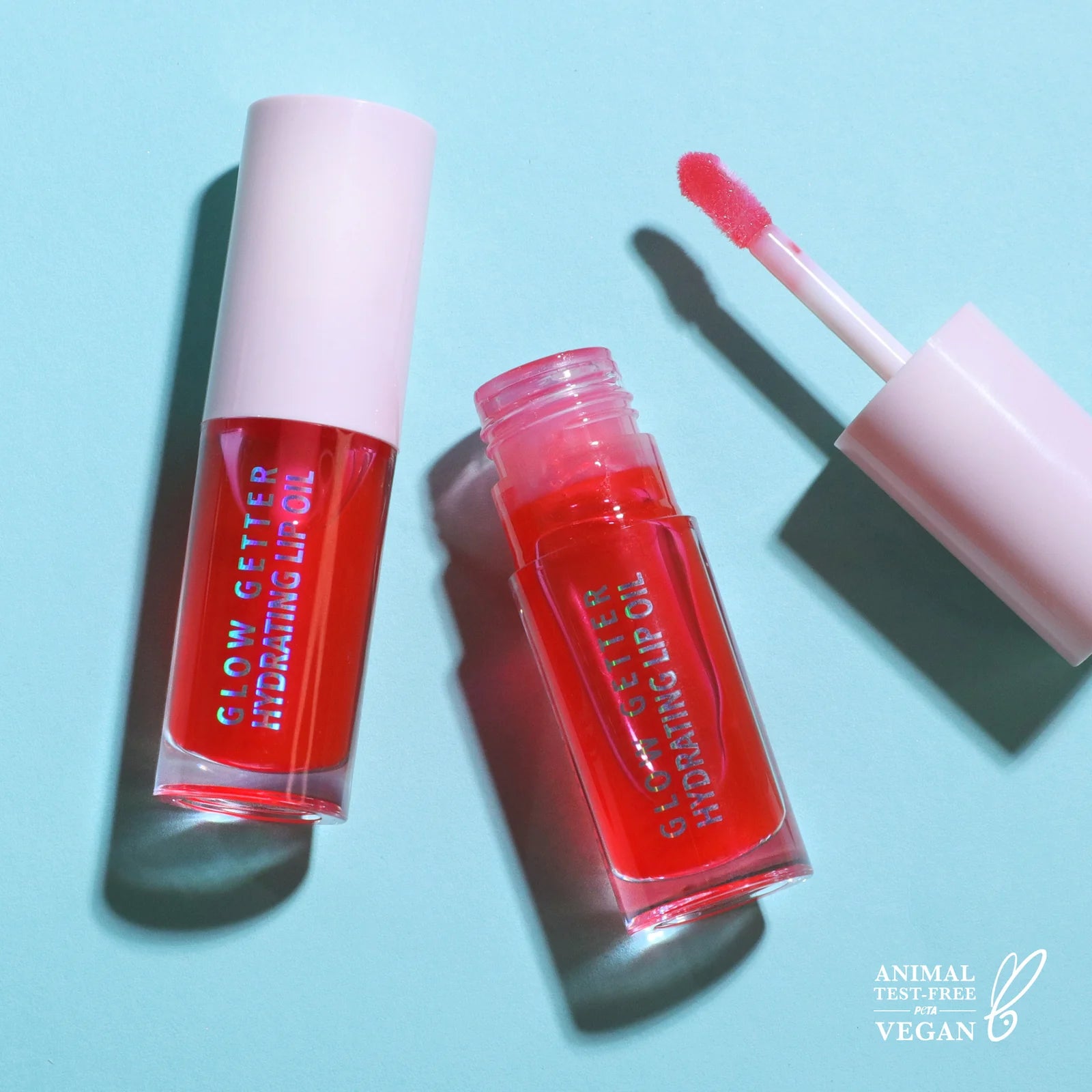 Moira Glow Getter Hydrating Lip Oil | 08 Juicy Red