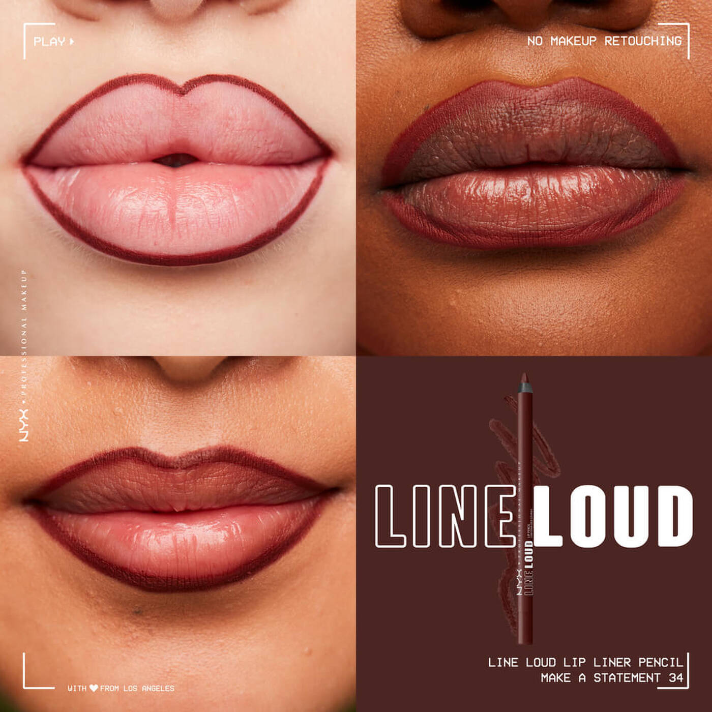 NYX Line Loud Lip Pencil | Make a Statement