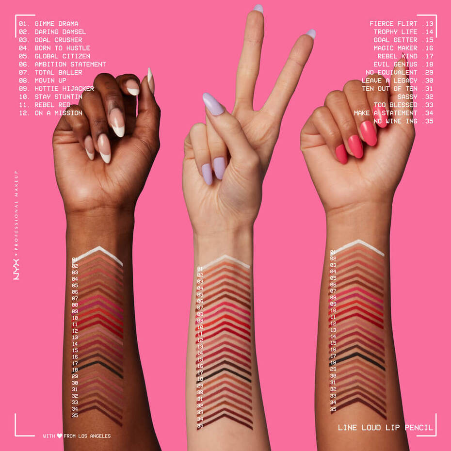 NYX Line Loud Lip Pencil | Make a Statement