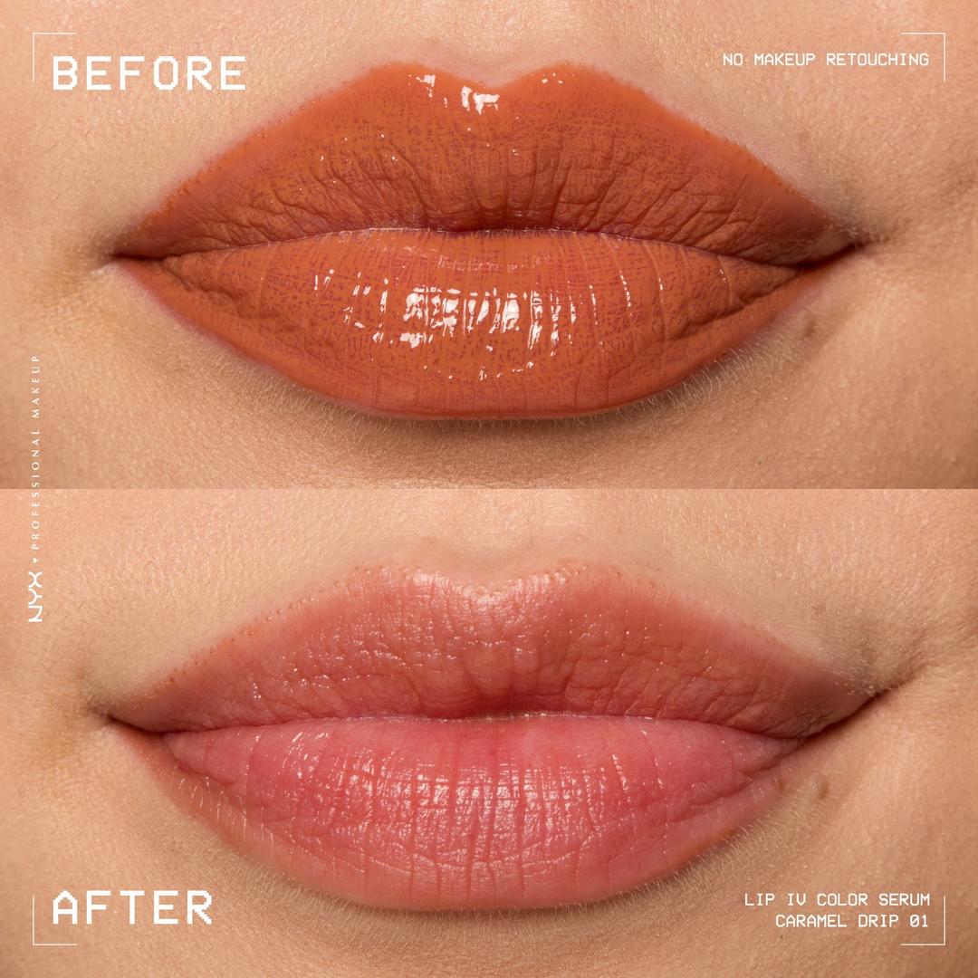 NYX Lip IV Hydrating Gloss Stain | Caramel Drip