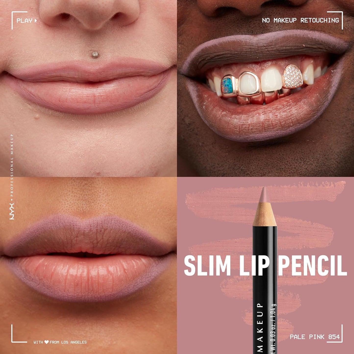 NYX Lip Pencil | Pale Pink