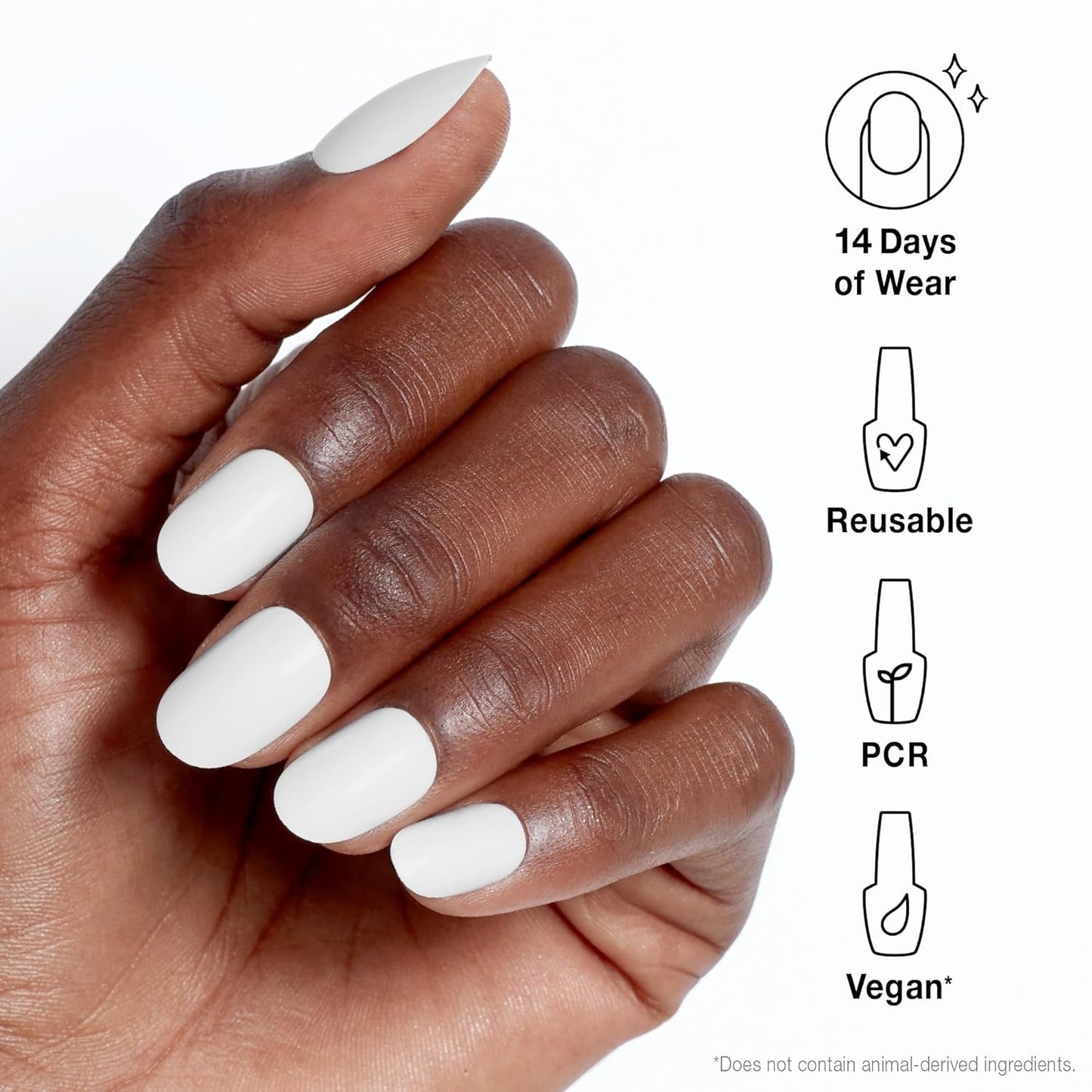 OPI xPRESS/On Short Solid Color Press On Nails | Funny Bunny