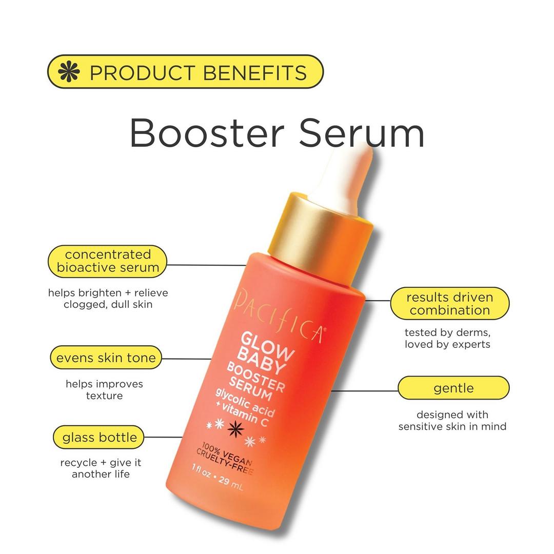 Pacifica Glow Baby Vitamin C Booster Serum Mini 15 ml / 0.5 oz