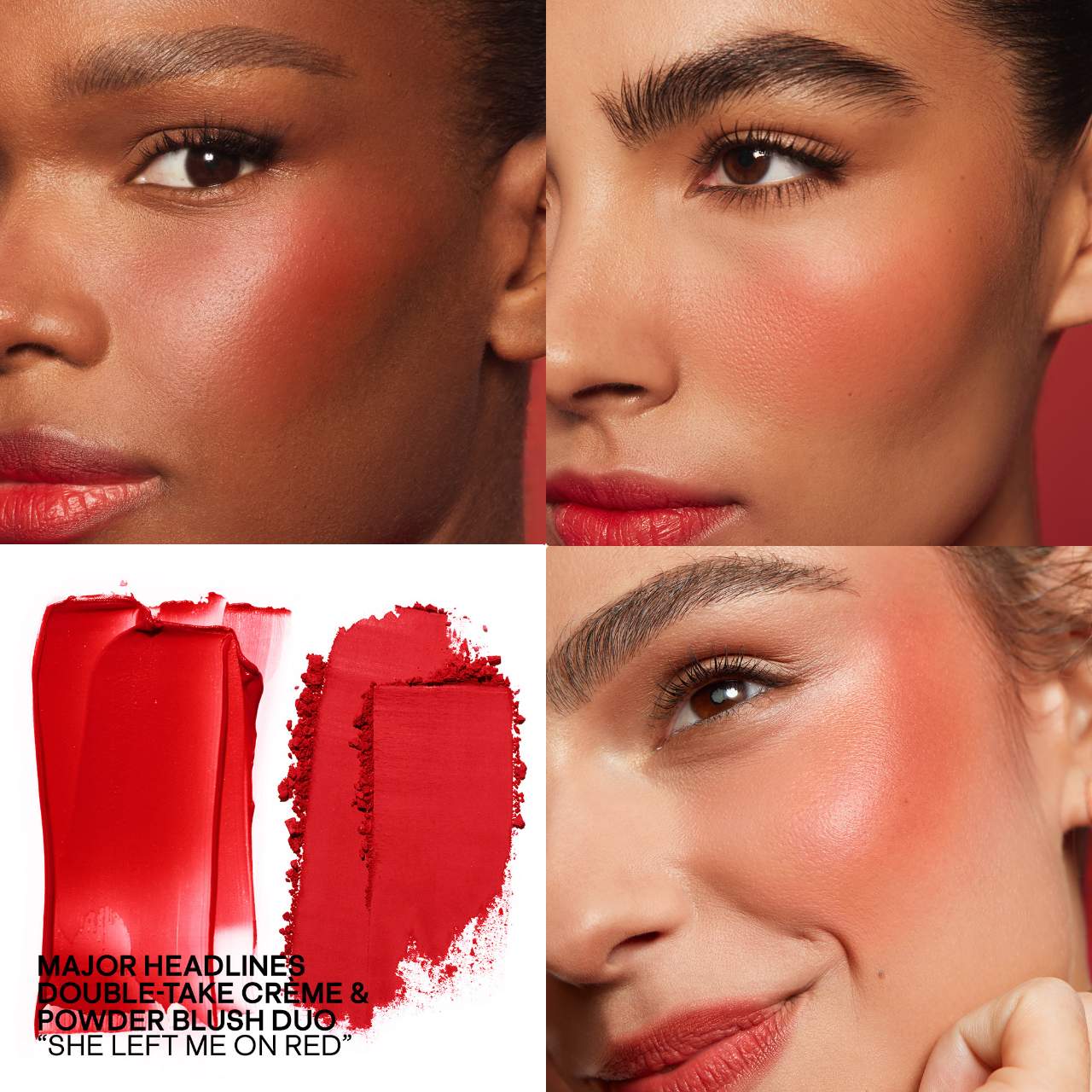 Patrick TA Major Headlines Double-Take Crème & Powder Blush | She Left Me On Red