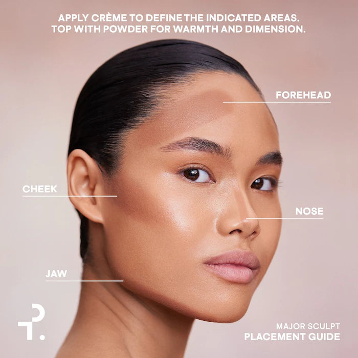 Patrick TA Major Sculpt Crème Contour & Powder Bronzer Duo | She's Bronzed (Warm Medium)