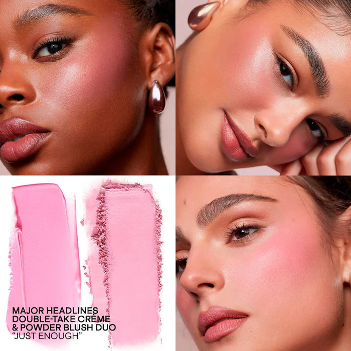 Patrick TA Major Headlines Double-Take Crème & Powder Blush | Just Enough