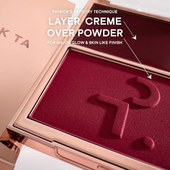 Patrick TA Major Headlines Double-Take Crème & Powder Blush | She's Giving
