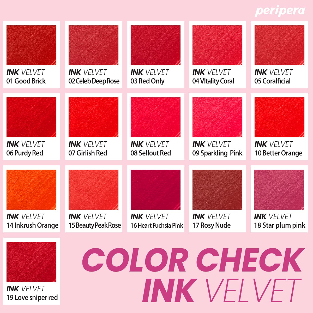Peripera Ink Velvet | 18 Star Plum Pink