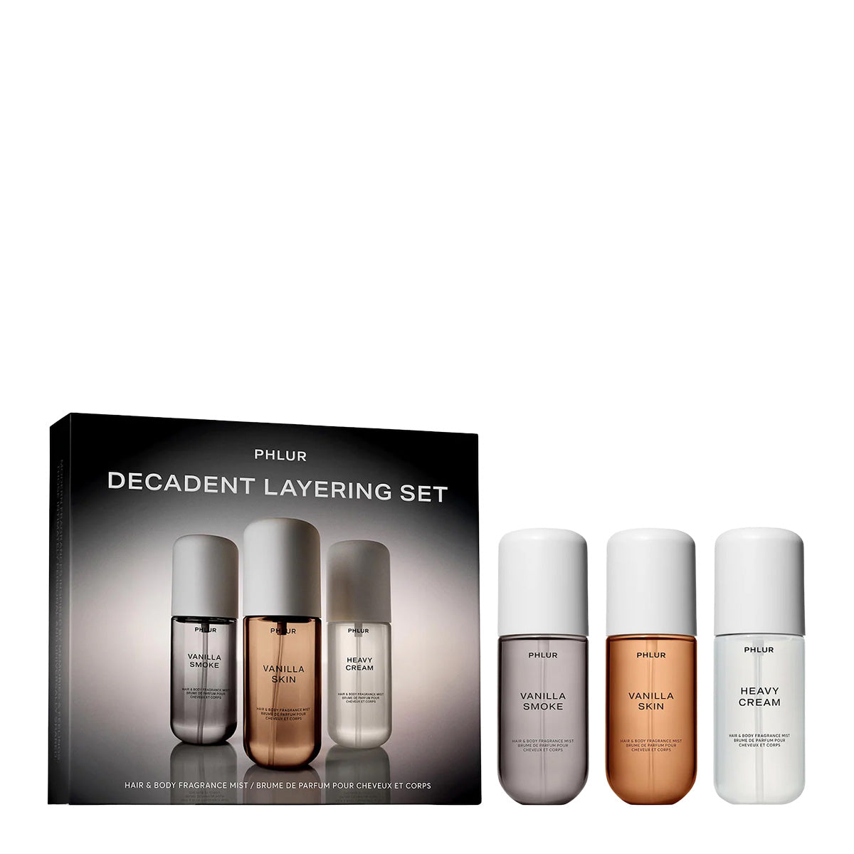 Phlur Decadent Layering Body Mist Set