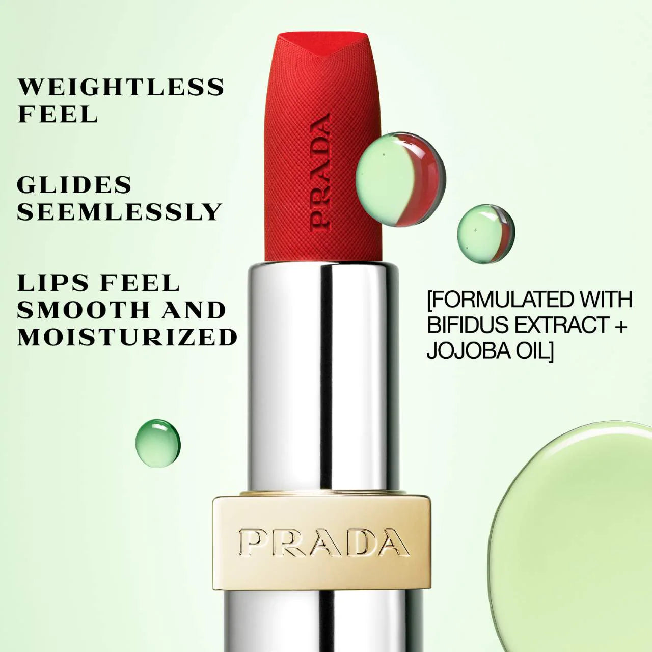 Prada Beauty Monochrome Soft Matte Blur Lipstick | REFILL B101 TIEPOLO