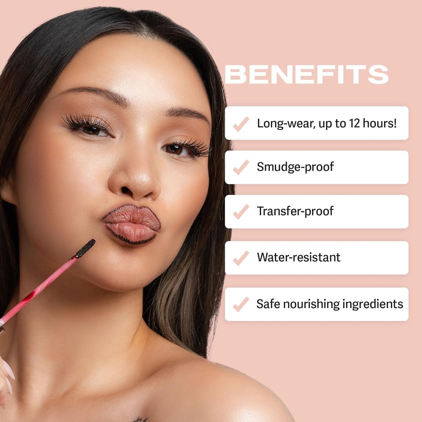 Sacheu Lip Liner STAY-N Peel Off Lip Liner Tattoo | 03 p-INKED
