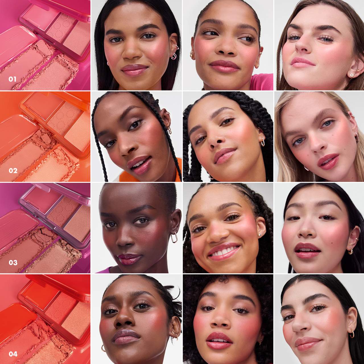 Sephora Collection Blush Blush Blush. Cream & Powder Palette | 01 Candy Lover