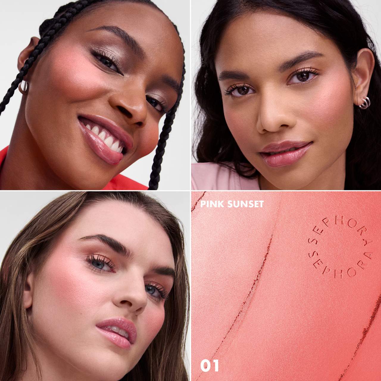 Sephora Collection Colorful Blush and Highlighter Glaze | 01 Pink Sunset