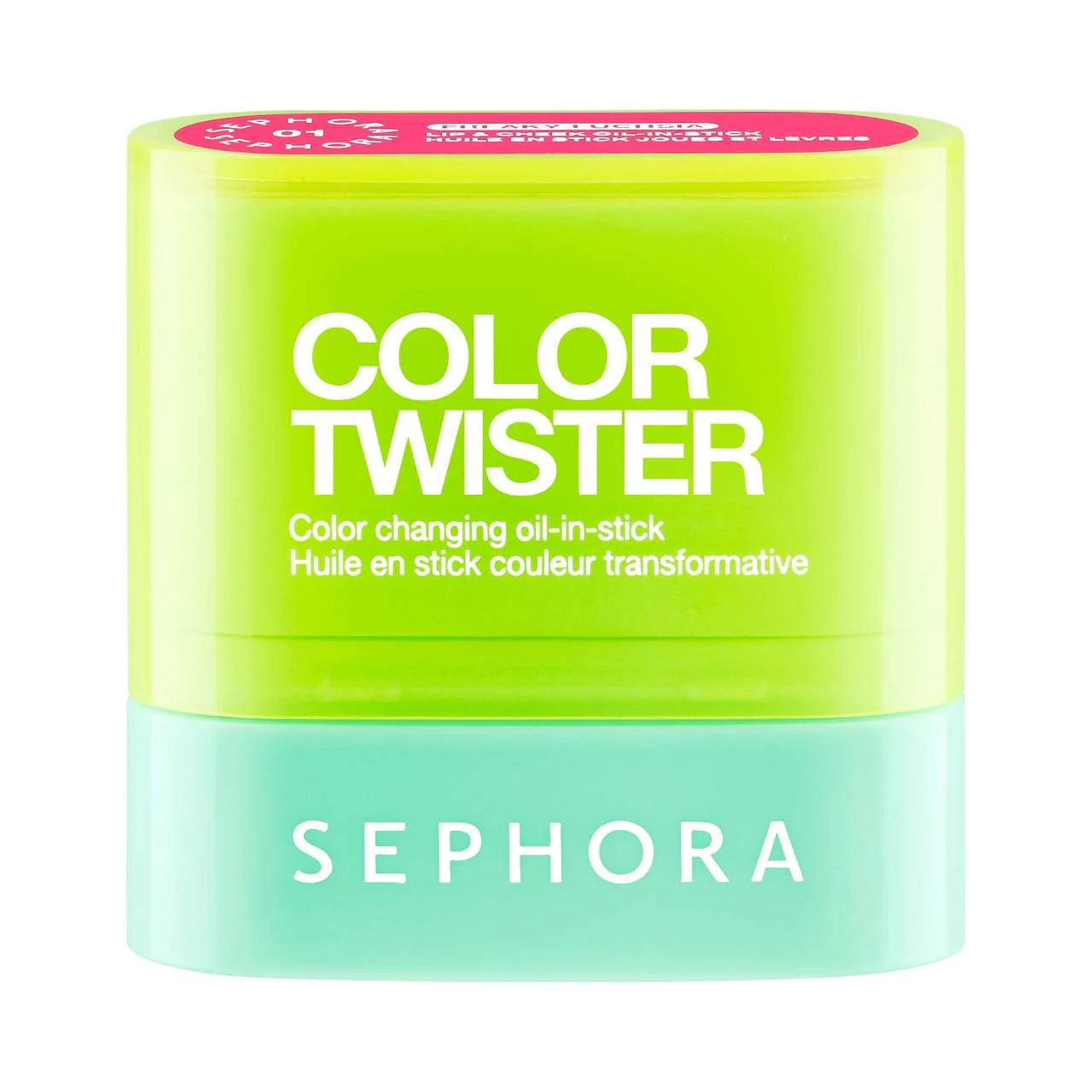 Sephora Collection Color Twister Color Changing Oil-in-Stick for Lip + Cheek | 01 Freaky Fuchsia