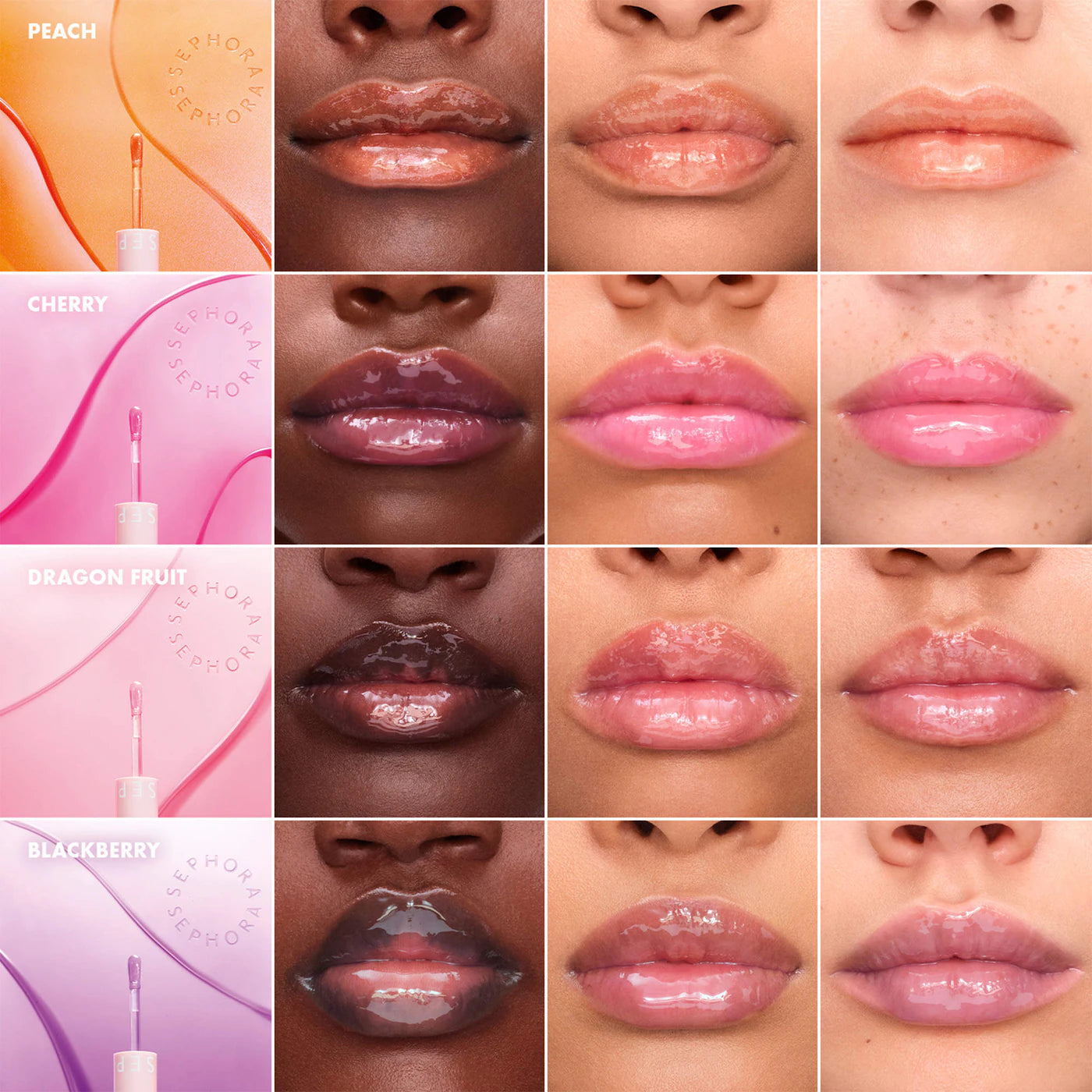 Sephora Collection Oil Infusion Hydrating Lip Oil | Dragon Fruit