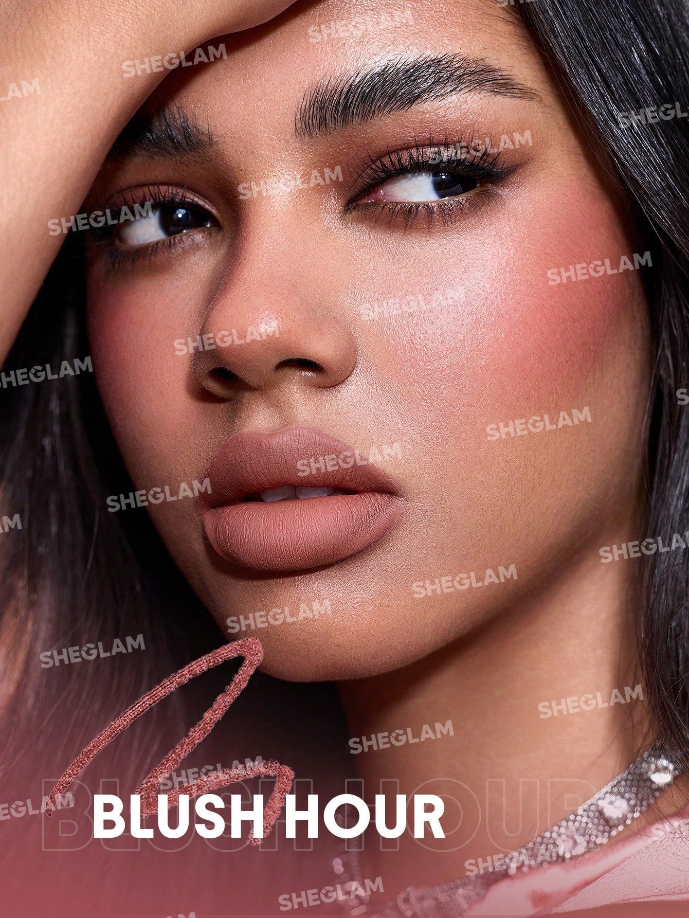 SheGlam Bold Booster Plumping Lip Liner | Blush Hour