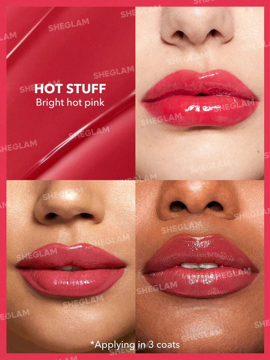 SheGlam Pout-Perfect Shine Lip Plumper | Hot Stuff