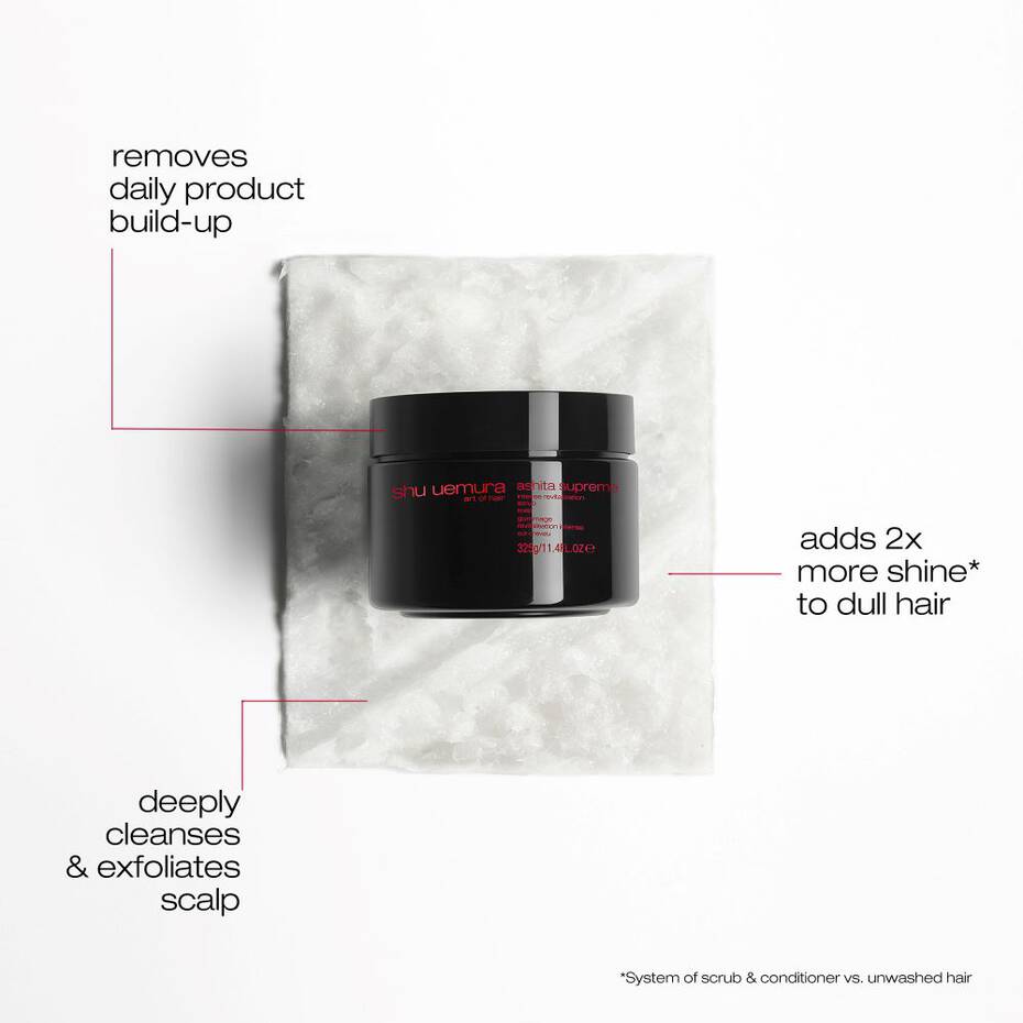 Shu Uemura Ashita Supreme Intense Revitalization Scrub Scalp with Ashitaba Extract 325 g / 11.40 oz