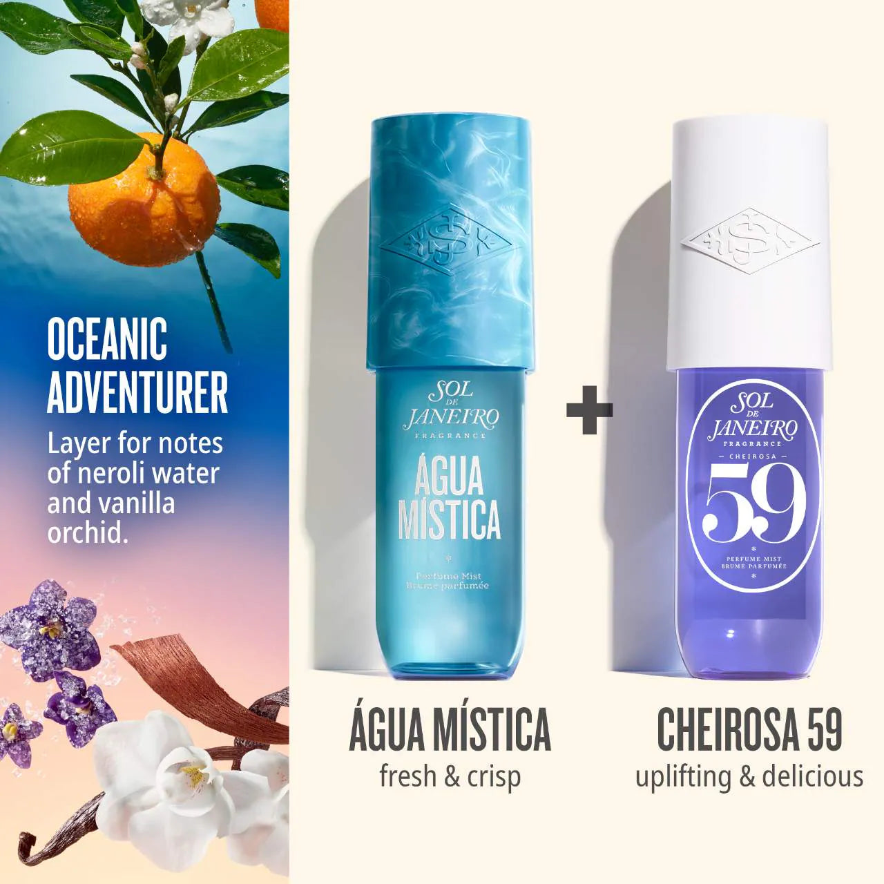 Sol de Janeiro Água Mística Hair and Body Fragrance Mist 3 oz/ 90 ml