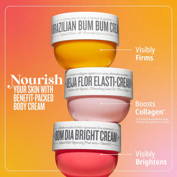 Sol de Janeiro Bom Dia Bright Body Cream Fruit AHA's + Vitamin C 240 ml