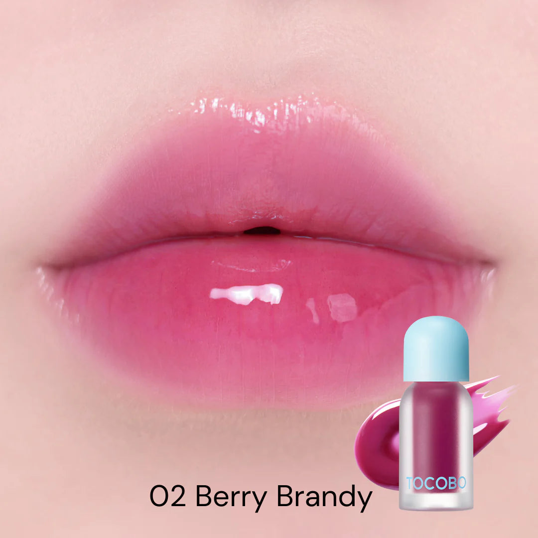 Tocobo Juicy Berry Plumping Lip Oil Glam Max | 02 berry Brandy