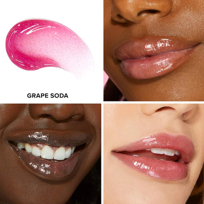 Too Faced Kissing Jelly Gloss Juicy Lip Oil Gloss Hybrid | Grape Soda