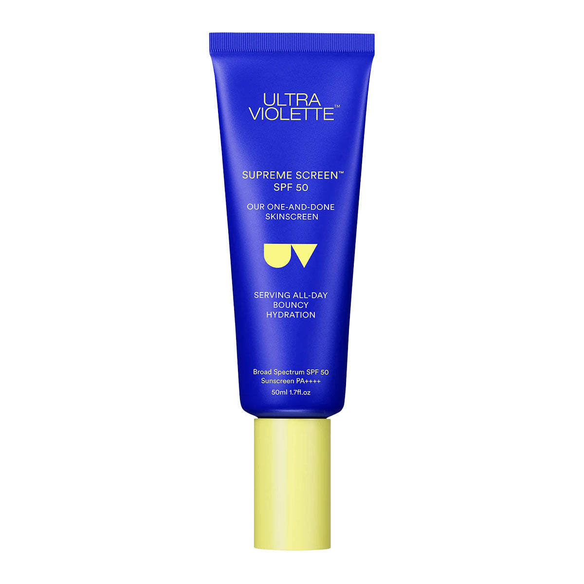 Ultra Violette Supreme Screen SPF 50 Facial Sunscreen Moisturizer and Primer 50 ml / 1.76 oz